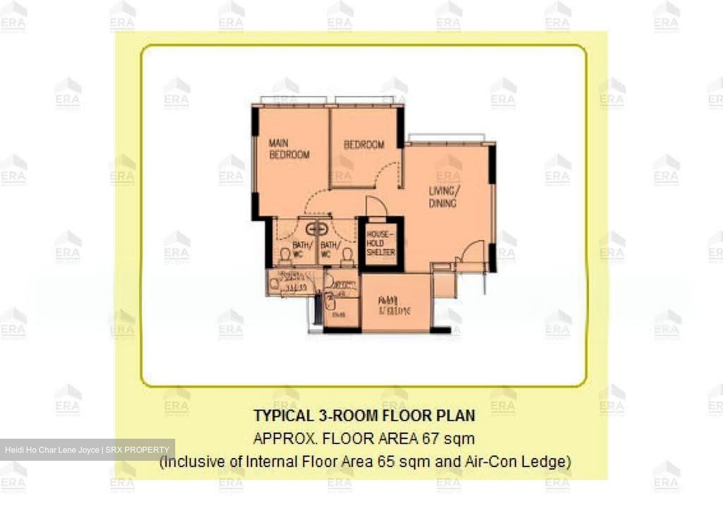 Blk 365A Hougang Meadow (Hougang), HDB 3 Rooms #612033261